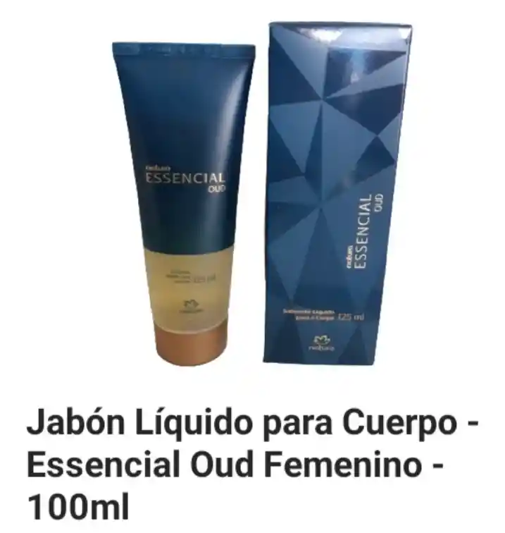 Natura - Jabón Liquido Para El Cuerpo - Essencial Oud - Femenino