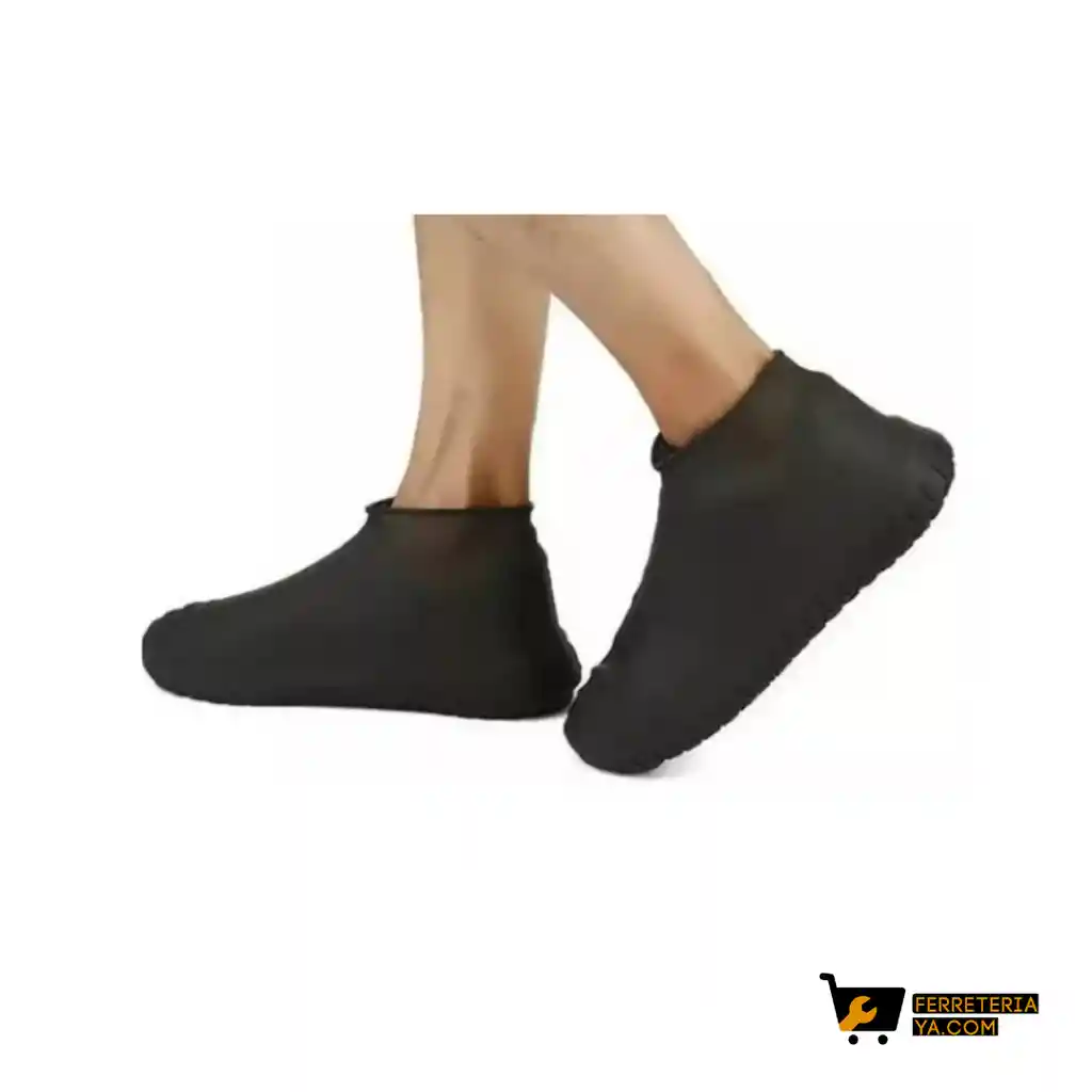 Protector De Zapatos Negro Talla L