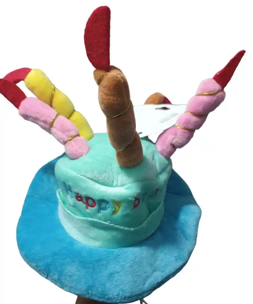 Gorro De Cumpleaños Para Mascota Pastel Pastel Con Sujetador