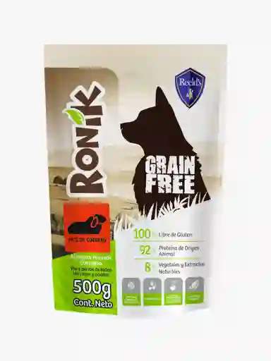 Alimento Humedo Para Perro Ronik Cordero 500gr