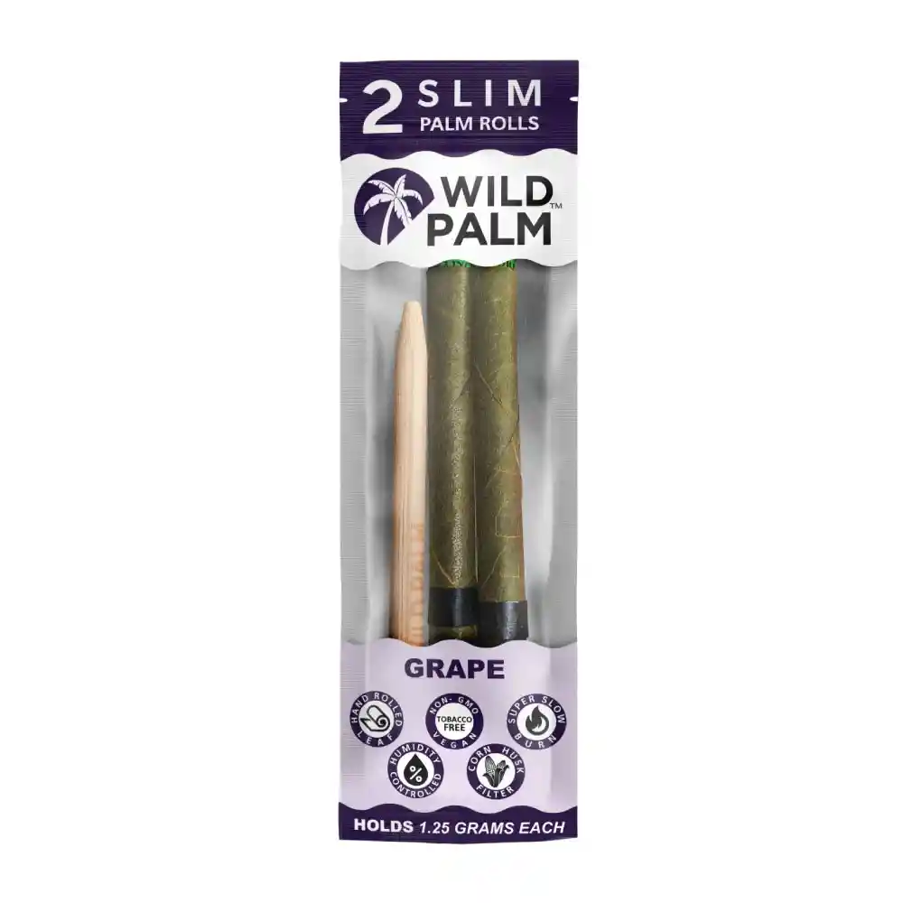 Wild Palm Slim - Wraps Grape