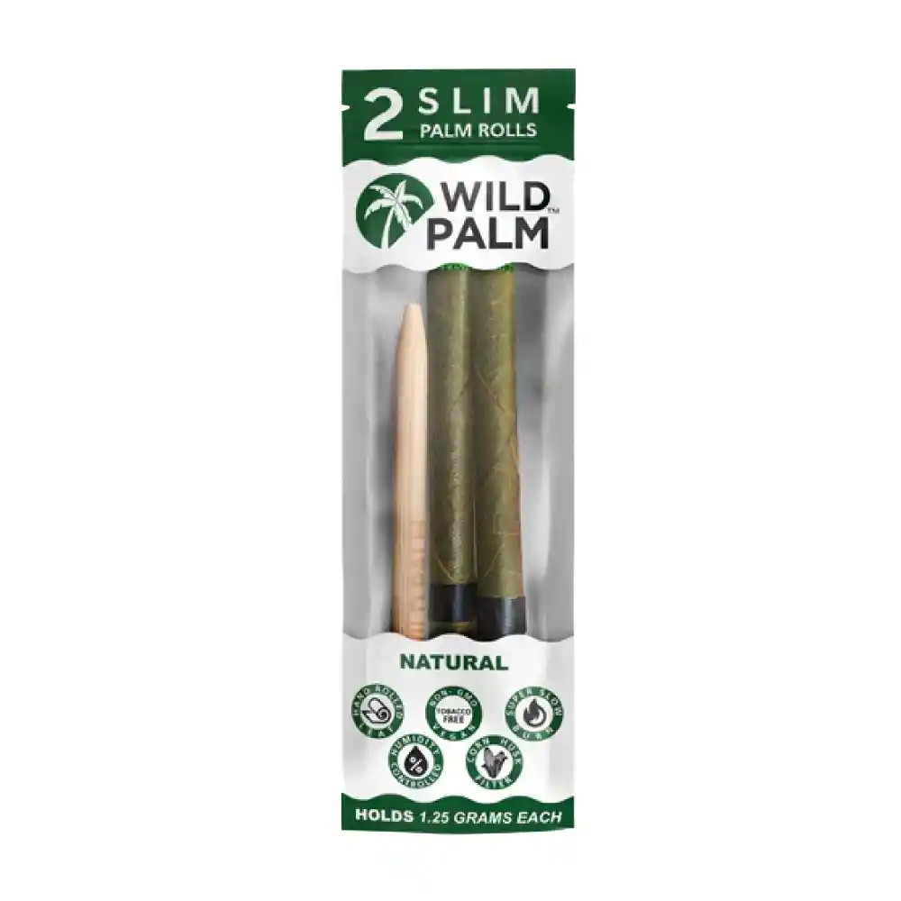 Wild Palm Slim - Wraps Natural