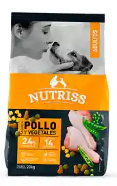 Nutriss Adultos Pollo Y Veg X 1