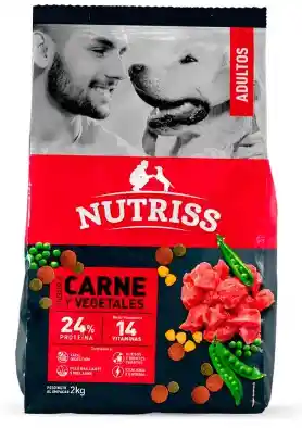 Nutriss Adulto Carne Y Vege. X 1kg