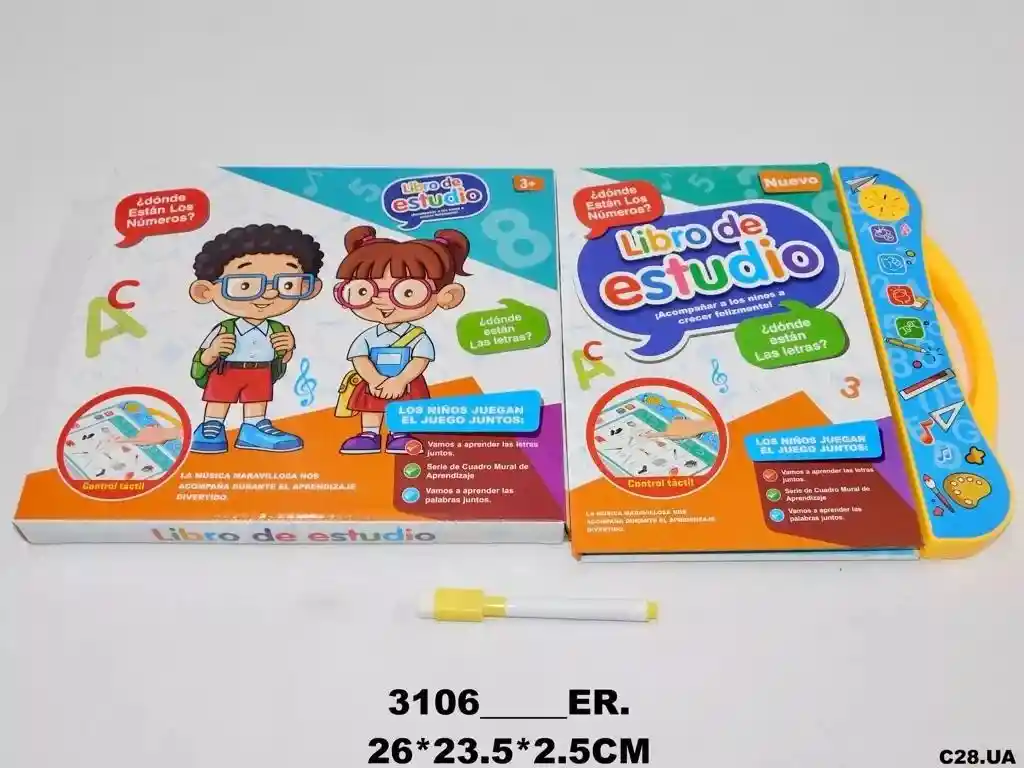 Libro Electrónico Sonido Español Inglés Juguetes Bebés Niños