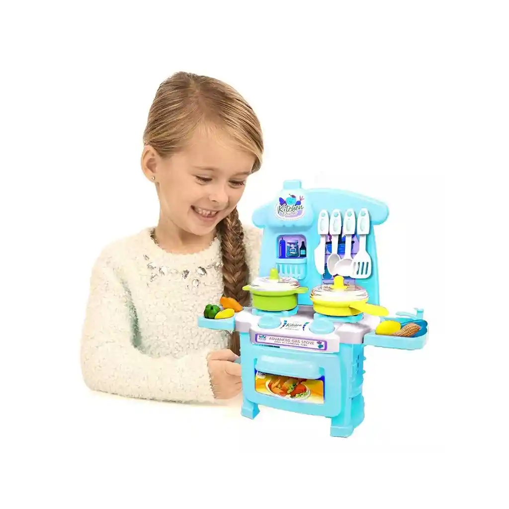 Cocina Infantil Juguete Accesorios Para Jugar A Ser Una Chef