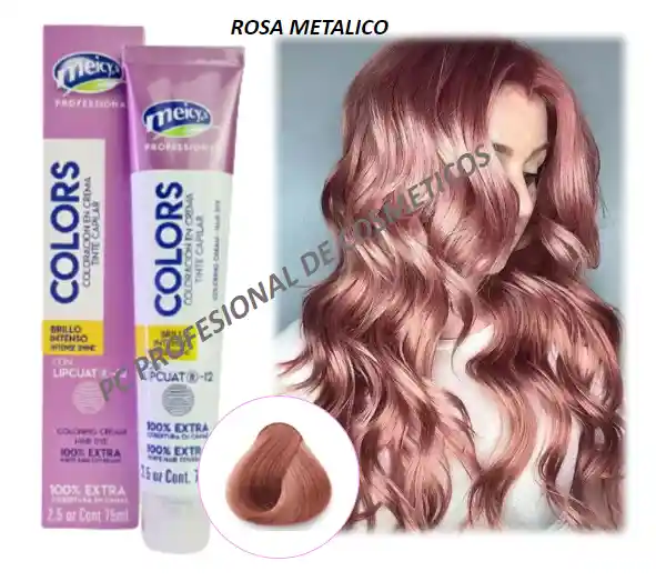 Tinte Rosa Metalizado 75ml