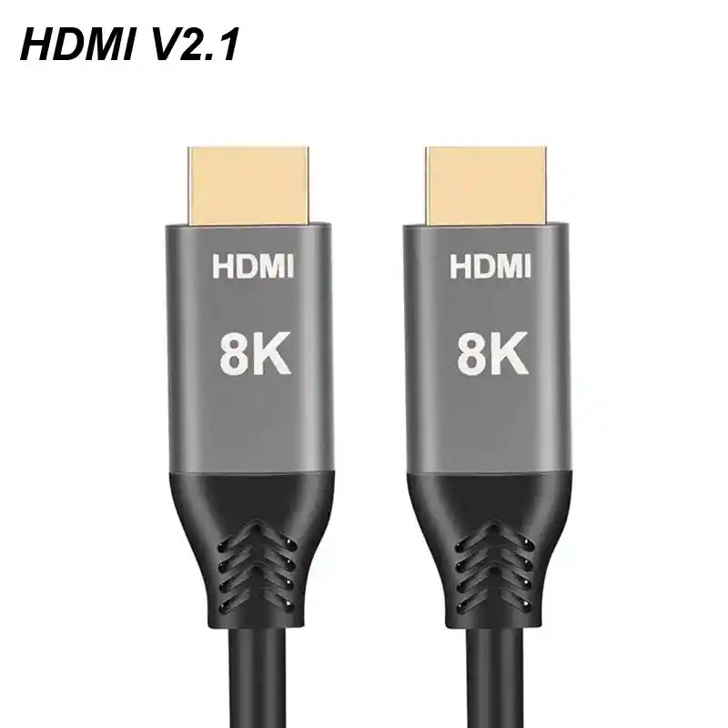 Cable Hdmi 8k 60 Hz Encauchetado 3 Metros Version 2.1