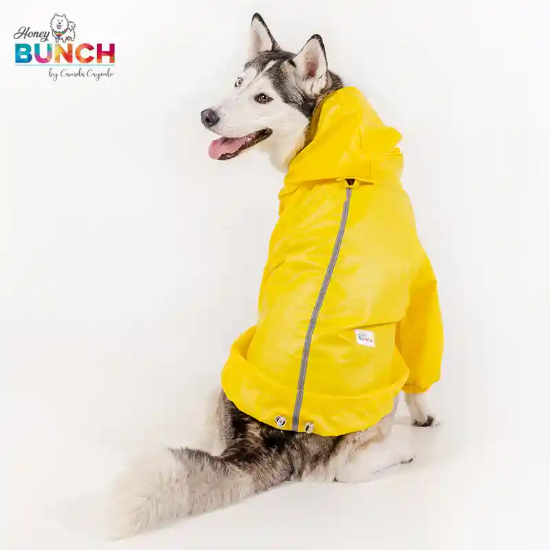 Impermeable Chaqueta Amarillo -talla 4xl