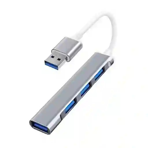 Hub Jaltech 4 Puertos Lh021 Usb 3.0 4 En 1