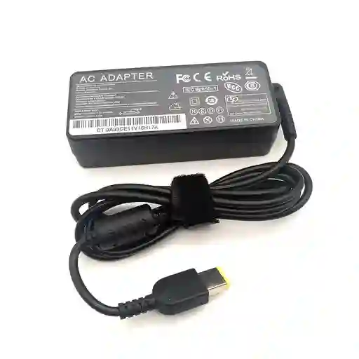 Cargador Genérico Portatil Lenovo 20v 3.25a Punta Cuadra
