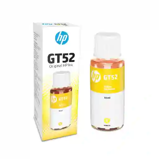 Tinta Hp Gt52 Amarillo