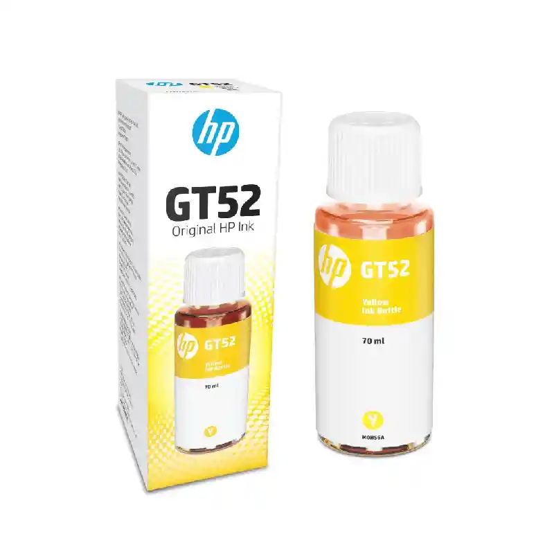 Tinta Hp Gt52 Amarillo