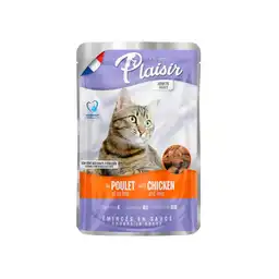 Pouch Plaisir Gato Ad Trozos Pollohigado Sa100gr