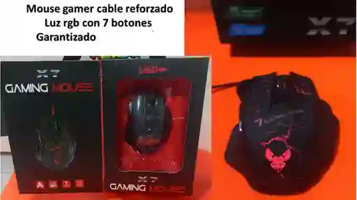 Mouse Gamer 7 Botones Luz Rgb