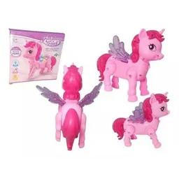 Unicornio Juguete My Little Pony Con Alas Niñas Luz 00503