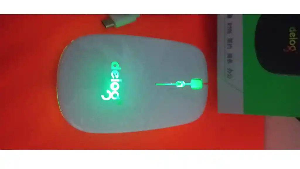 Mouse Inalambrico Recargable Slim Delog
