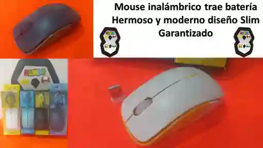 Mouse Inalambrico Slim Movi