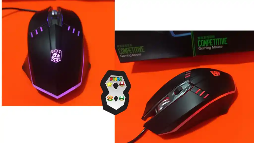Mouse Usb Rgb Competencia