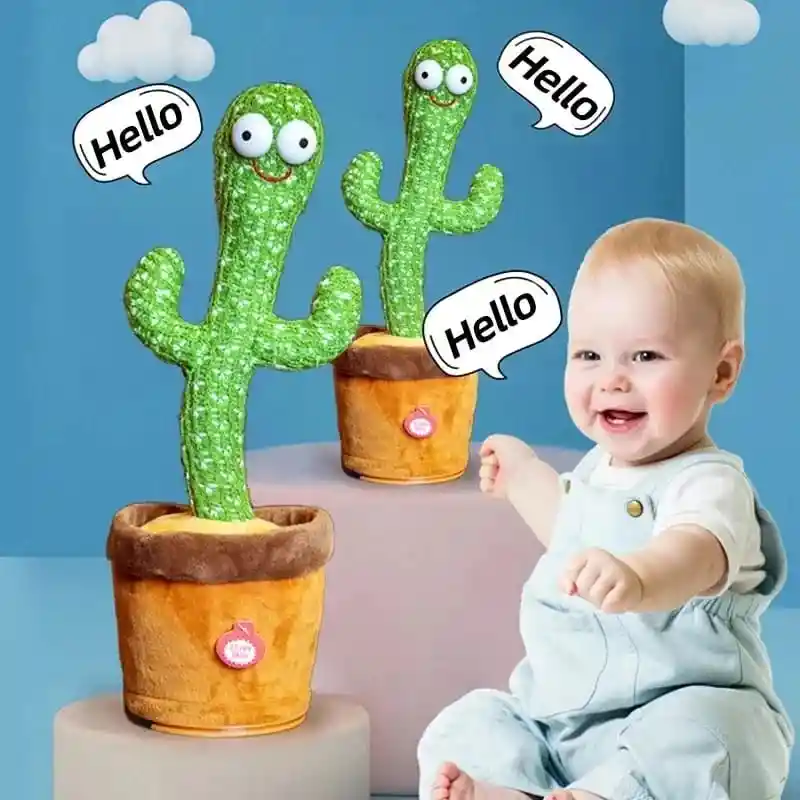 Juguete Cactus Bailarin Recargable