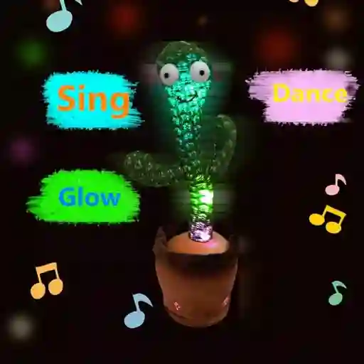 Juguete Cactus Bailarin Recargable