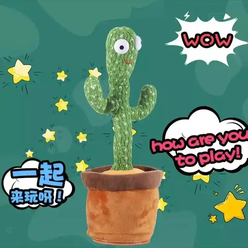 Juguete Cactus Bailarin Recargable