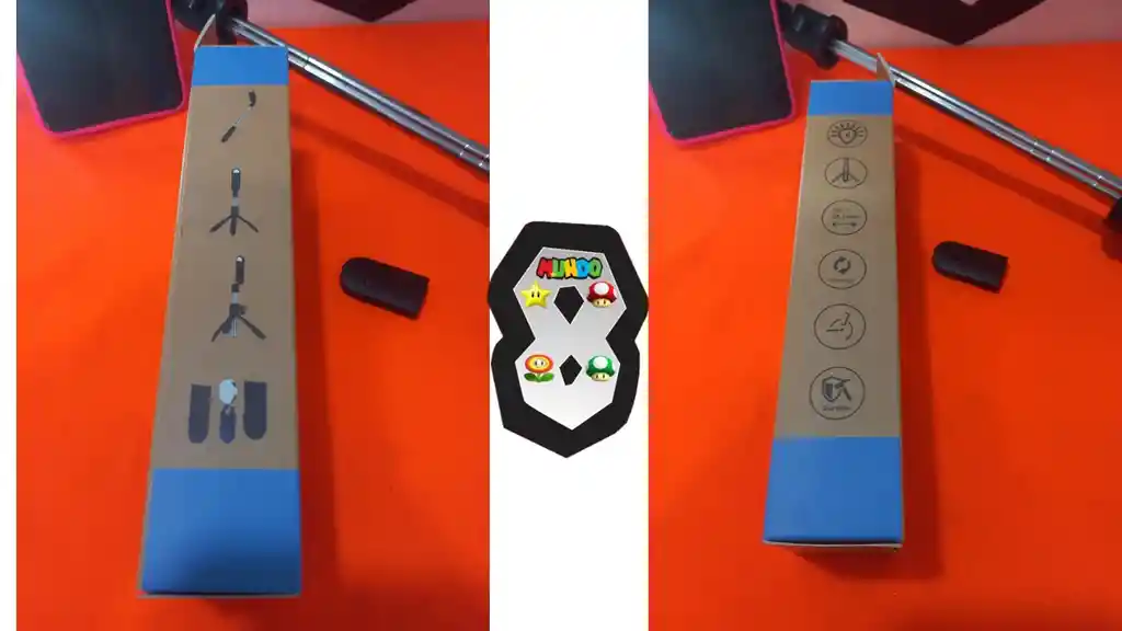 Palo Selfie Bluetooth Con Control Luz Recargable