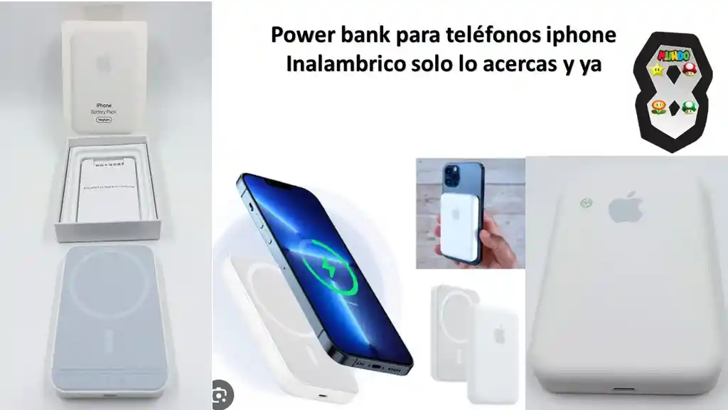 Power Bank Inalambrico Para Telefonos Iphone