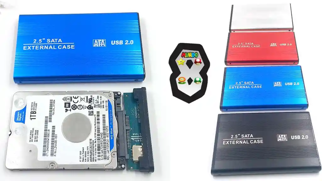 Caja Para Disco Duro Sata 2.5 A Usb 2.0