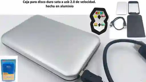 Caja Para Disco Duro Sata 2.5 A Usb 2.0