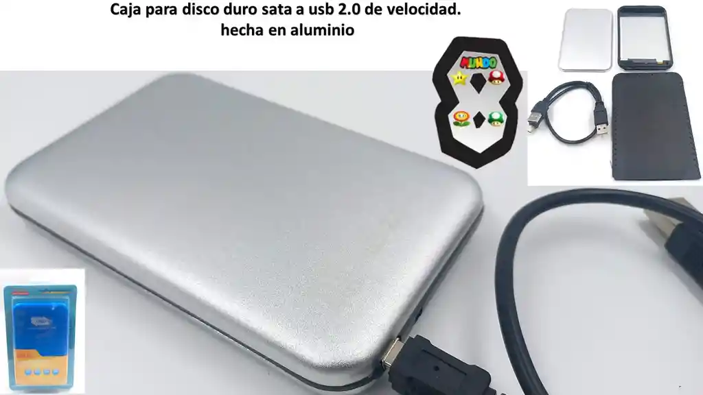Caja Para Disco Duro Sata 2.5 A Usb 2.0