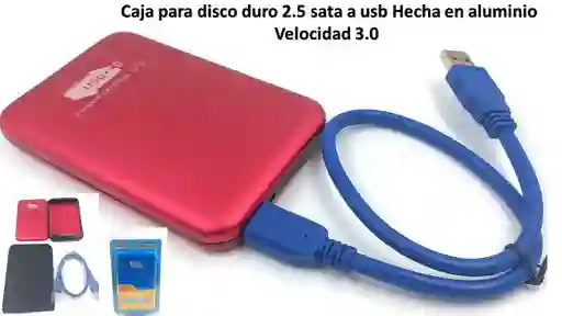 Caja Para Disco Duro Sata 2.5 A Usb 3.0
