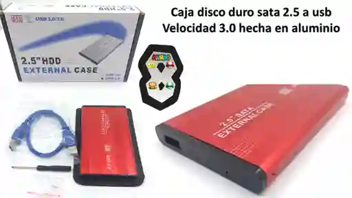 Caja Para Disco Duro Sata 2.5 A Usb 3.0