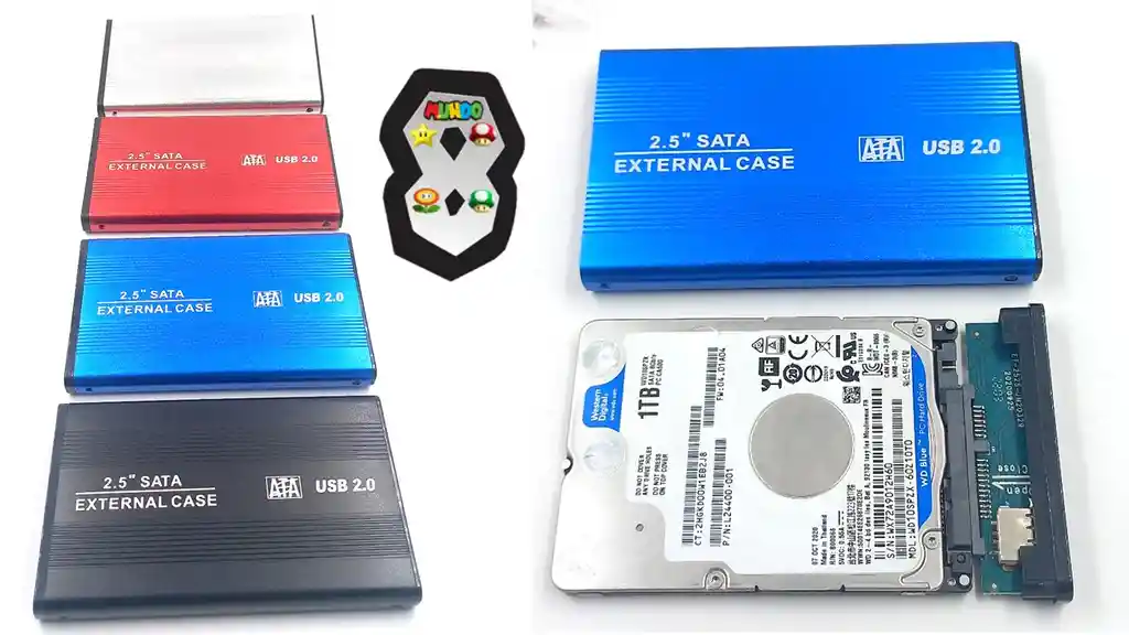 Caja Para Disco Duro Sata 2.5 A Usb 3.0