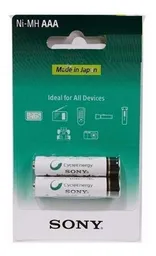 Pila Recargable Bateria Sony 9v Cycle Energy 350mah