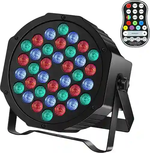 Luz Profesional 36 Led Par Dmx Dj Bar Stage Fiesta Evento Karaoke