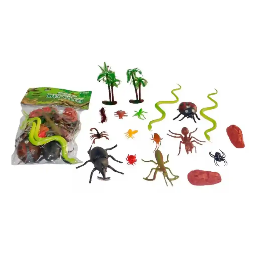 Cucarrones Bichos Insectos De Juguete Goma Juego Broma