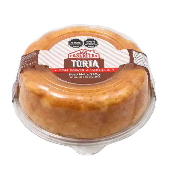 Torta Con Sabor A Vainilla Domo X 330 G