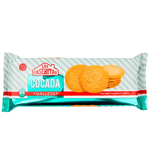 Galleta Cocada Caseritas X 100g