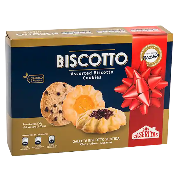 Galleta Biscotto Surtida X 200g