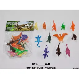 Juguetes Dinosaurios Pequeños Por 10und Goma