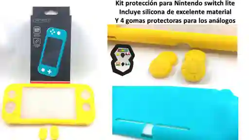 Silicona Nintendo Switch Lite Alta Proteccion