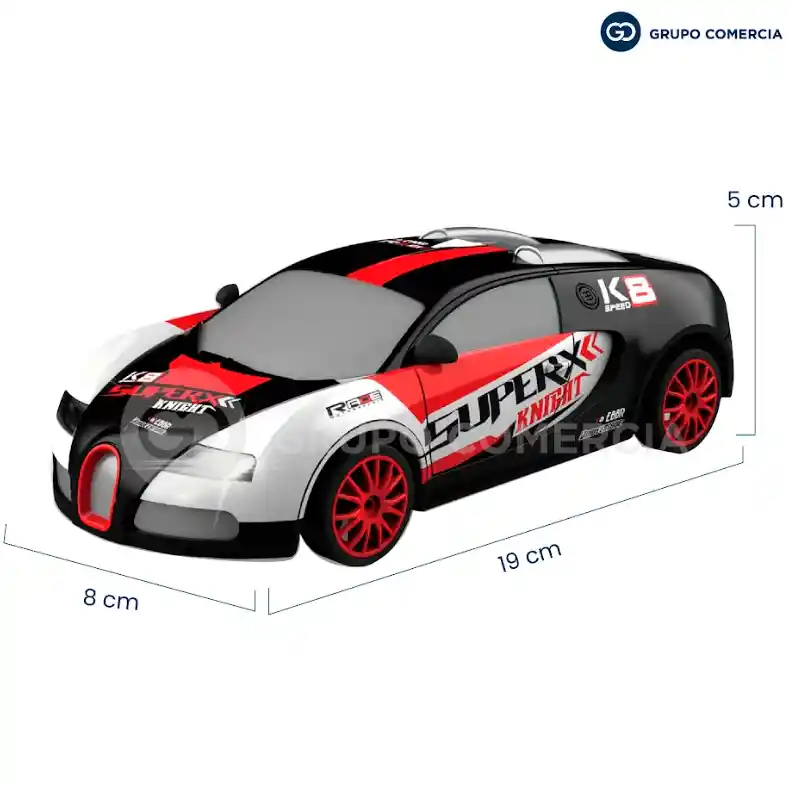 Carro Drift Derrape A Control Remoto Llanta Intercambiable