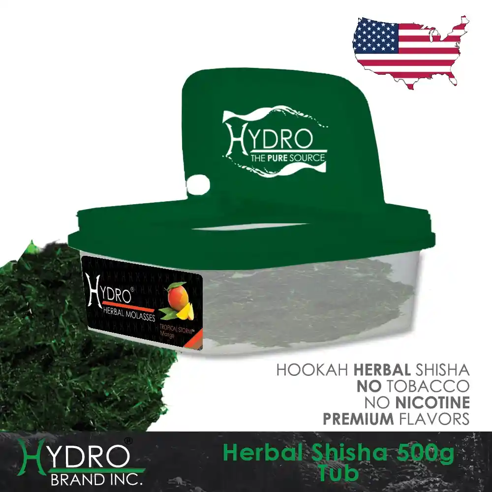 Hydro Herbal Hookah Shishas Tropical Storm Mango 500g
