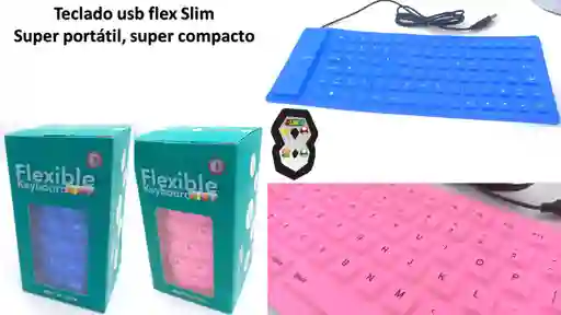 Teclado Flexible Usb