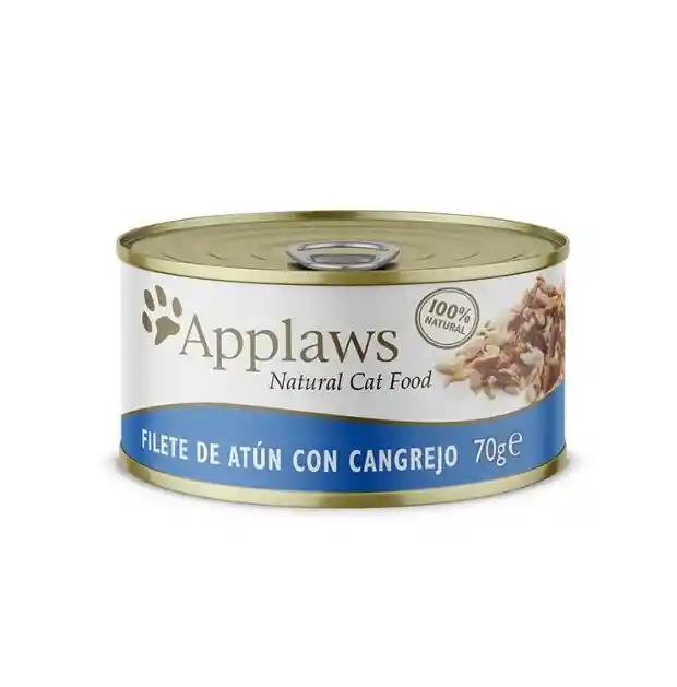 Applaws Cat Lata Atún Y Cangrejo 70g