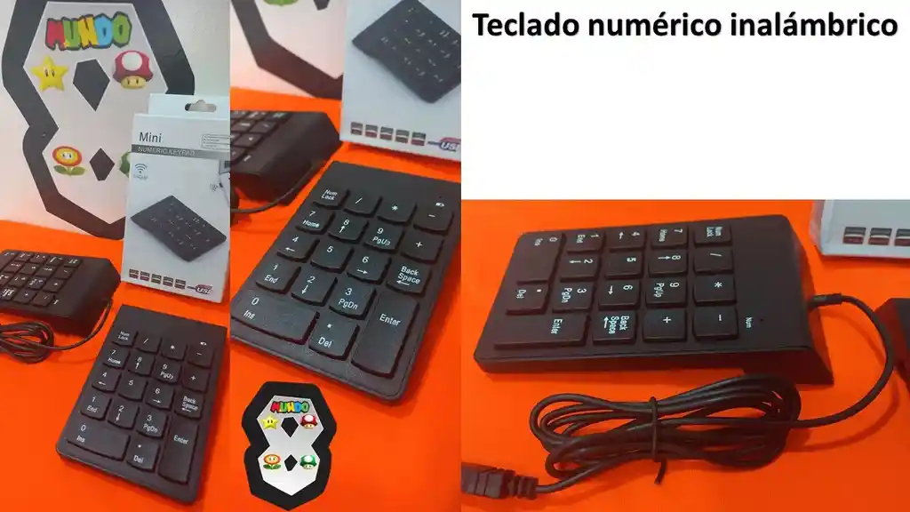 Teclado Numerico Inalambrico