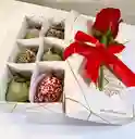 Caja X 6 Fresas Navideñas.