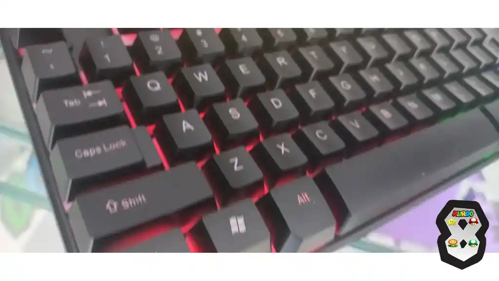Teclado Y Mouse Luz Rgb Tipo Gamer