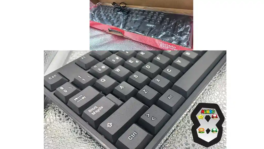 Teclado Usb Grande Con Numerico